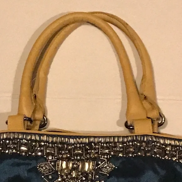 Miss Albright beaded navy handbag - Picture 3 of 14